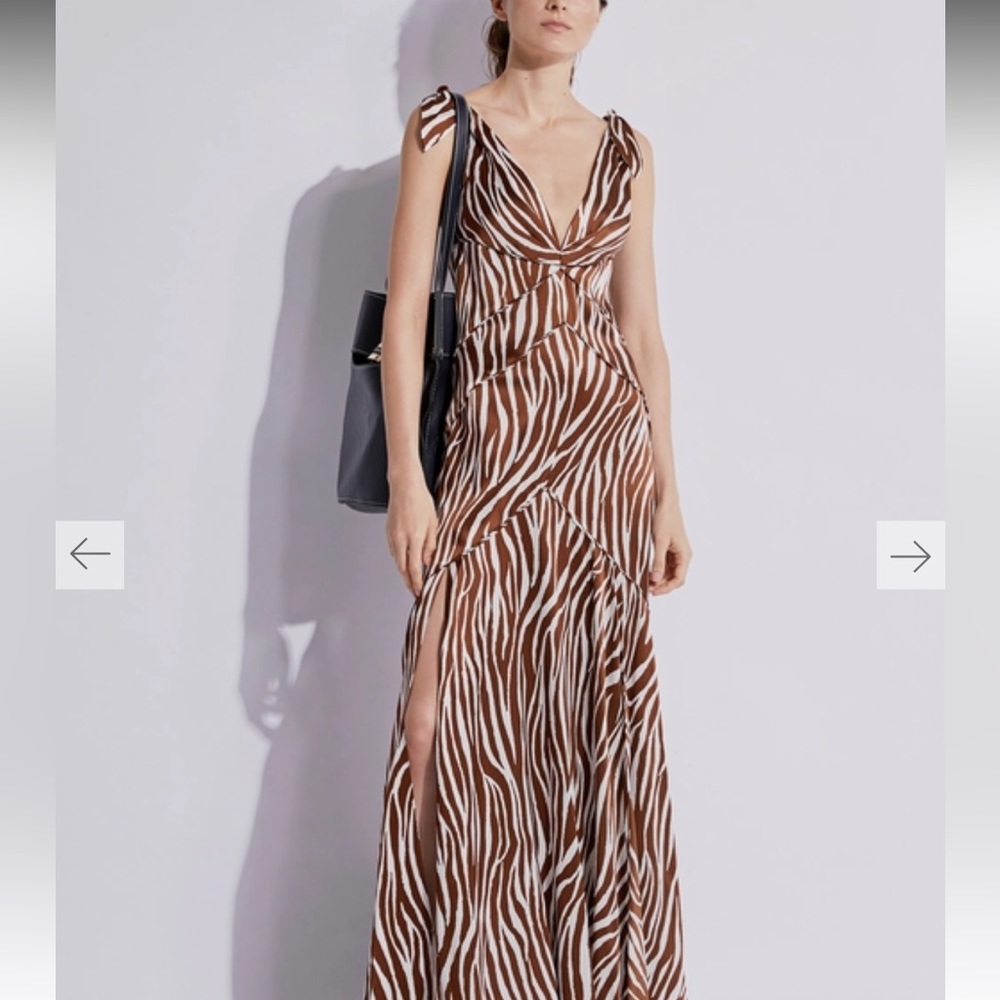 Diane Von Furstenburg Satin Dress